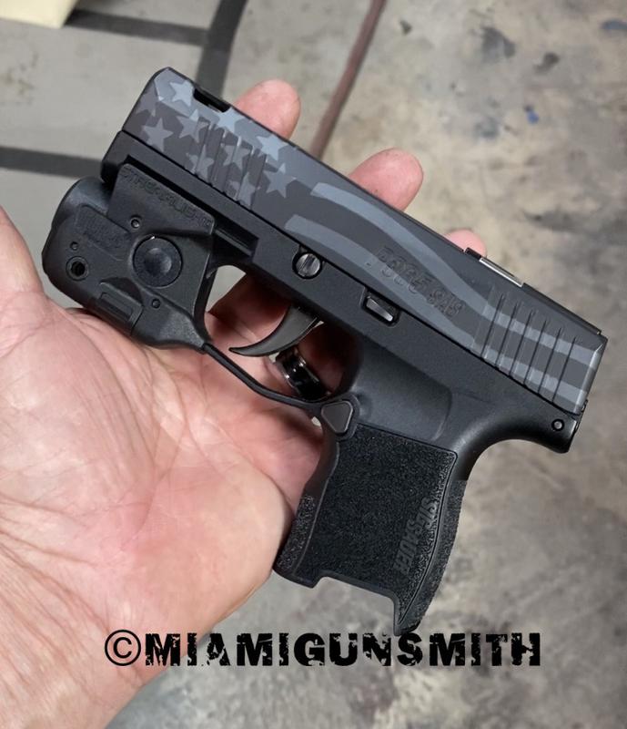 Custom firearm refinish