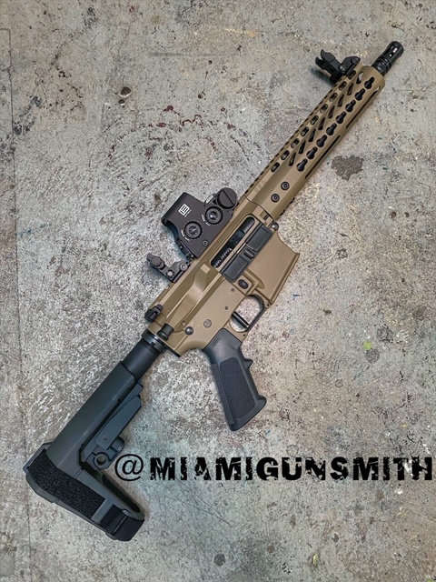 Glock 26 — Desert Sand Cerakote