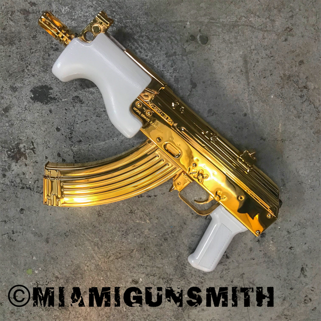 Custom AR-15 — multi-color Cerakote