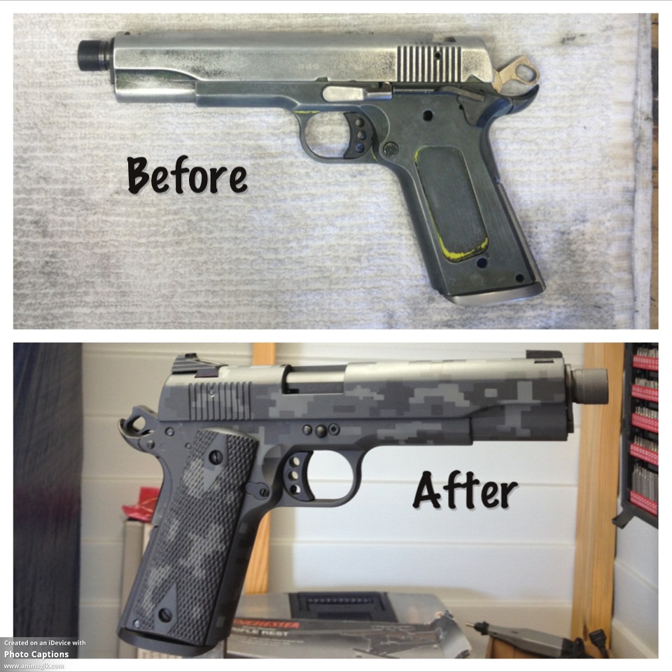 Walther PK380 — Desert Sand Cerakote