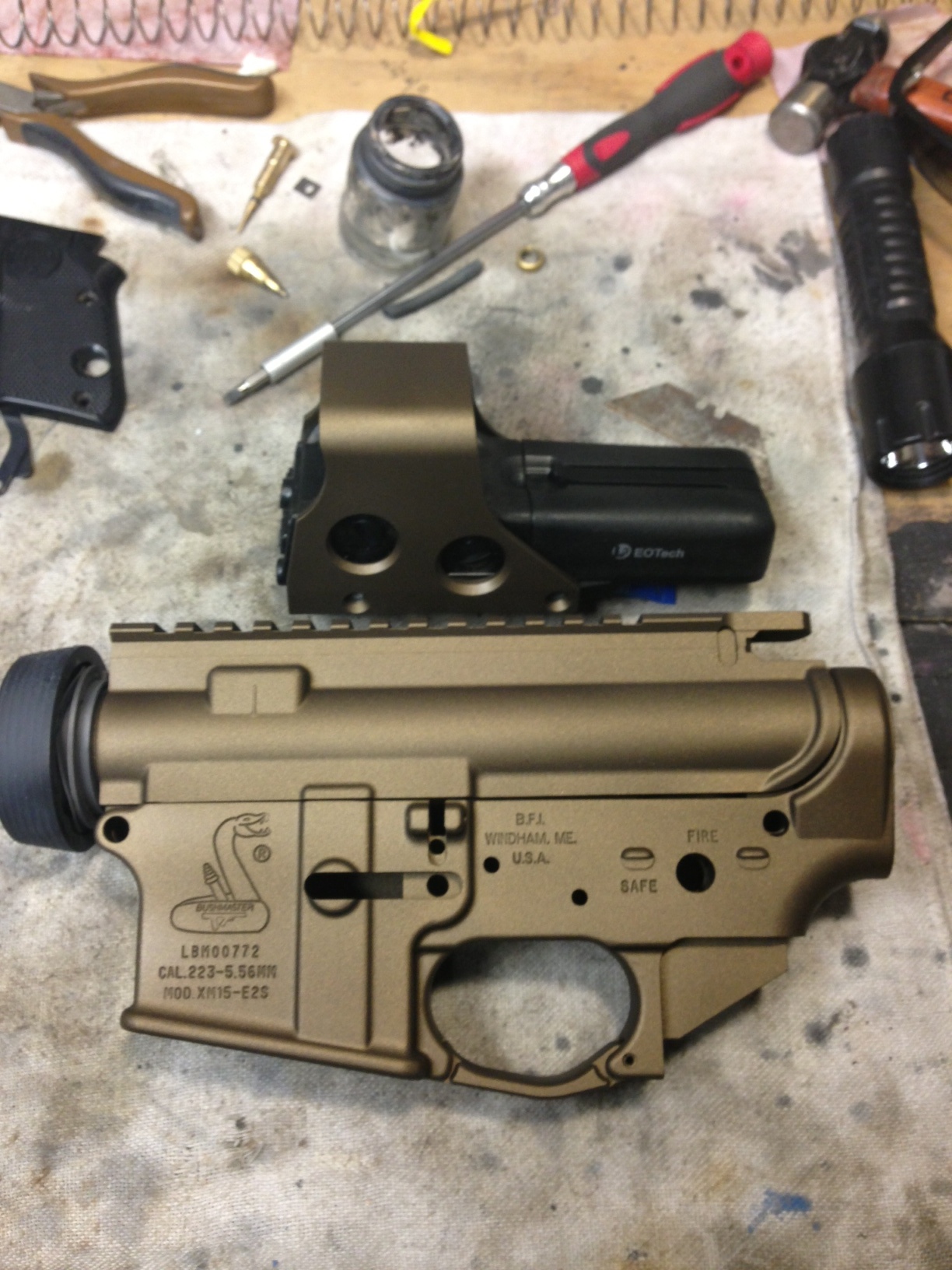 Glock 19 — Afghan Camo Cerakote
