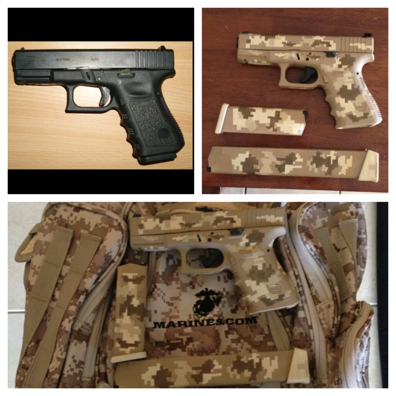 Custom 1911 — Cerakote refinish