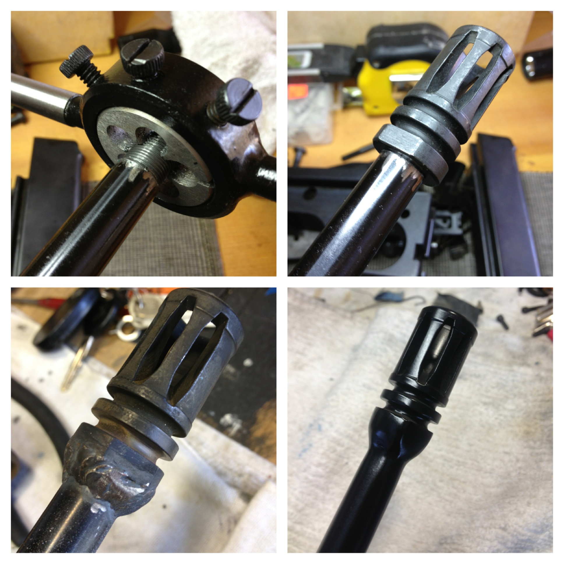 Slide milling — RMR cut detail