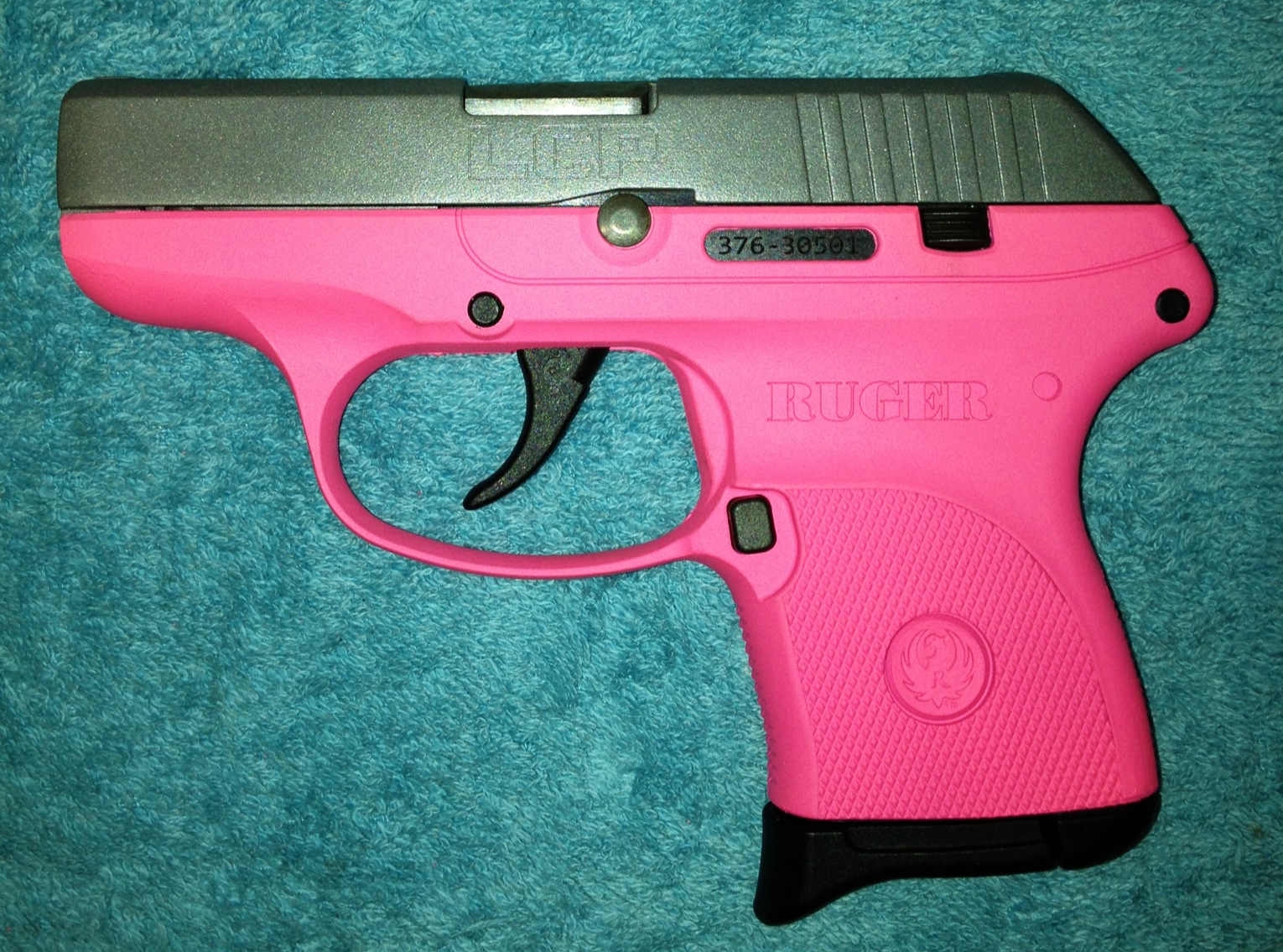 Pink Cerakote — Ruger LCP