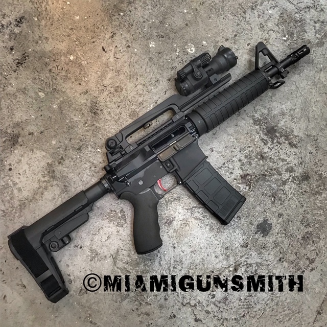 Before — AR-15 — O.D. Green & Graphite Black